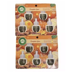 10 Count Air Wick Scented Oil Refills - Pumpkin Spice - Limited Edition
